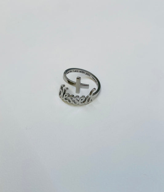 Faith Blessed Ring Adjustable